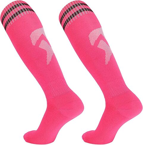 Yxmeiguo Soccer Socks Baseball Softball Football Tube Socks, Knee High Compression Socks, Athletic Socks for Adults Youth in Saudi Arabia