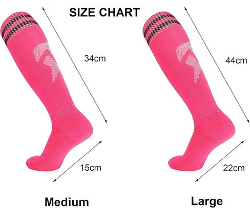 Yxmeiguo Soccer Socks Baseball Softball Football Tube Socks, Knee High Compression Socks, Athletic Socks for Adults Youth in Saudi Arabia