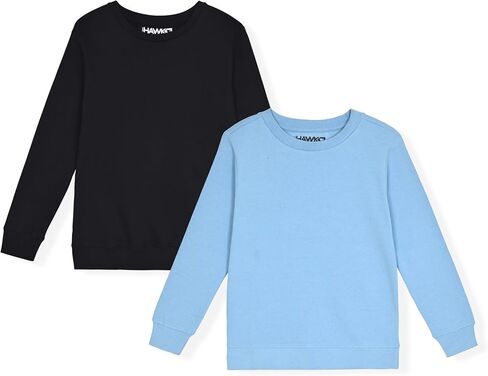 TONY HAWK Boys Sweatshirts for Kids Crew Neck Sweater | 2 Pack and 3 Pack Fleece Sweatshirts for Boys in Kuwait