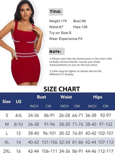 SHAPERIN Shaper Dress Built in Shapewear Sexy Square Neck Sleeveless Bodycon Summer Mini Tank Dress for Women in Saudi Arabia