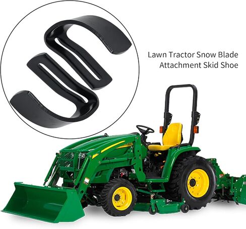 UOIENRT 2 قطعة طقم زوج من محراث الثلج بديل لجرار John Deere LA100 LA110 LA120 LA125 LA135 LA140 LA155، GXH24690 in Kuwait