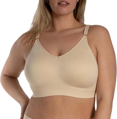 Underoutfit Full Coverage Bra - Wireless, Everyday Comfort Bra with Adjustable Straps in Saudi Arabia