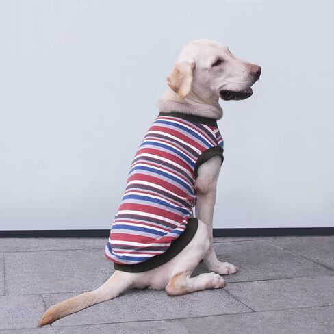Extra Large Dog Pajamas Pjs Bodysuits Full Body Coverage Onesie Clothes Anxiety Calming Surgery Recovery Suit for Great Dane, Dark Red, 5X-Large in Saudi Arabia