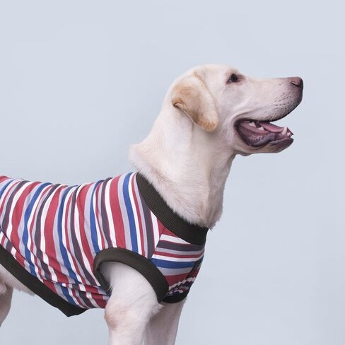 Extra Large Dog Pajamas Pjs Bodysuits Full Body Coverage Onesie Clothes Anxiety Calming Surgery Recovery Suit for Great Dane, Dark Red, 5X-Large in Saudi Arabia