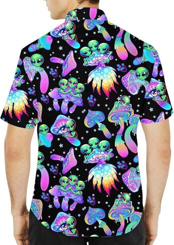 Pirate Skull Hawaiian Shirts for Men Women, Vintage Skull Pirate Treasure Map Shirt Button Down Short Sleeves in Saudi Arabia