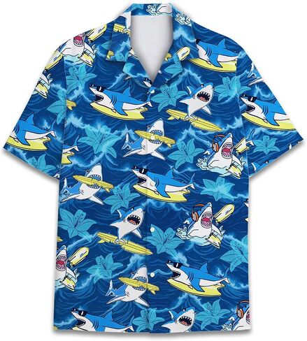 Pirate Skull Hawaiian Shirts for Men Women, Vintage Skull Pirate Treasure Map Shirt Button Down Short Sleeves in Saudi Arabia