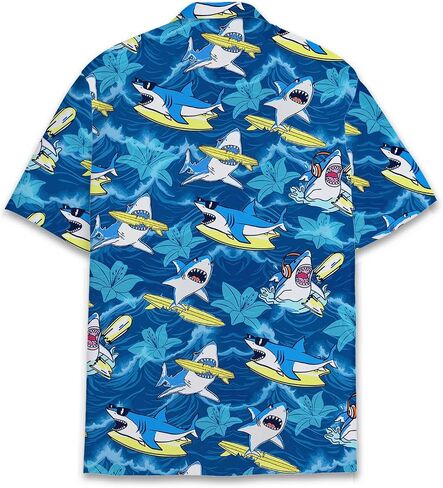 Pirate Skull Hawaiian Shirts for Men Women, Vintage Skull Pirate Treasure Map Shirt Button Down Short Sleeves in Saudi Arabia