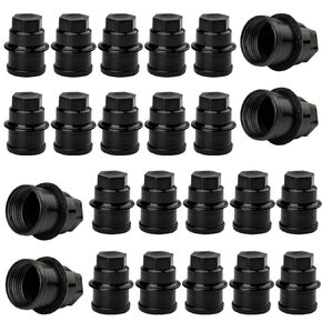 24Pcs 12472838 Wheel Lug Nut Cover Caps for Chevrolet GMC 1500 2500 3500 4500 Cadillac Truck Replac 15767268 9597158