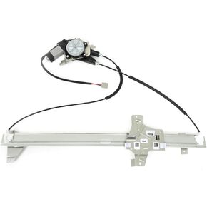 cciyu 741-586 Power Window Regulator Whit Motor fit for Ford for E-350 Club Wagon 2002-2005 Front Left Driver Side