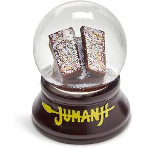Toynk Jumanji Classic Board Game Collectible Snow Globe Gift | Features The Classic Adventure Board Game Snow Globe On A Wooden Base | Measures 5 x 4 Inches