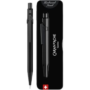 Caran d'Ache 844 Mechanical Pencil 0.7MM - Black Code in Slimpack Case