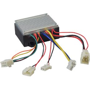 AlveyTech HB2430TYD-FS 6-Wire Controller Module - Replacement Controllers fit The Razor Dirt Quad (V11+) Electric 4-Wheel Quads, Replacement Control Modules, Dirt Pit E-Bike, Scooter Kit, 1-Pack
