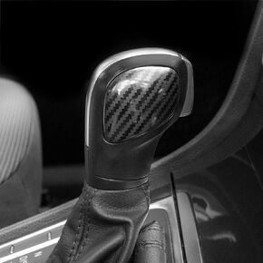 Stainless Steel Car Styling Gear Shift Knob Gear Head Cover Replacement for Golf Jetta Passat Tiguan Atlas Beetle GLI Eos CC GTI MK6 MK7