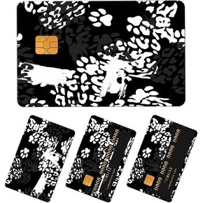 Credit Card Skin, Cute Debit Card Skin Sticker, 4Pcs Stylish Slim Anti-Wrinkling Removable Credit Card Sticker for Transportation, Key Purple Butterfly