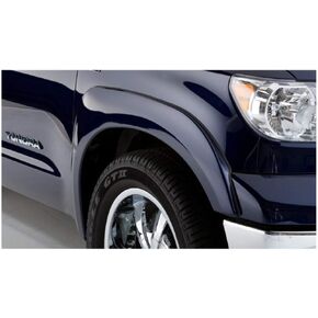 Bushwacker OE Style Factory Front Fender Flares | 2-Piece Set, Black, Smooth Finish | 30019-02 | Fits 2007-2013 Toyota Tundra