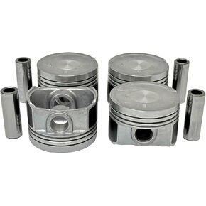 DNJ P800 Piston Set for 1997-2006 / Audi, Volkswagen / A4, A4 Quattro, Beetle, Golf, Jetta, Passat, TT, TT Quattro / 1.8L / DOHC / 20V / 1781cc / AEB, AMU, APH, ATC, ATW, AWD, AWP, AWV, AWW, BEA, BKF
