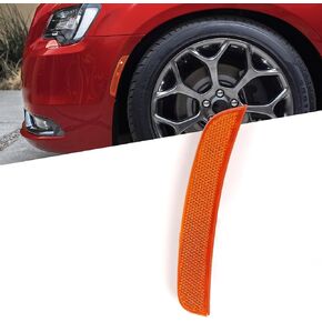 LED Side Marker Light for Chrysler 300 2015 2016 2017 2018 2019 2020 2021 2022 2023 Left Front Fender Bumper Amber Lamp 68214403AD