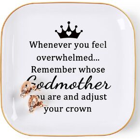 Bow Jewelry Tray Ceramic Trinket Dish for Rings Earrings Necklaces Bracelet Watch Keys, Ring Dish Plate Key Bowl Room Decor Aesthetic Vanity Perfume Tray, Gifts for Women, 6.69" in Kuwait