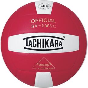 Tachikara Leather Indoor Volleyball, Gold Royal