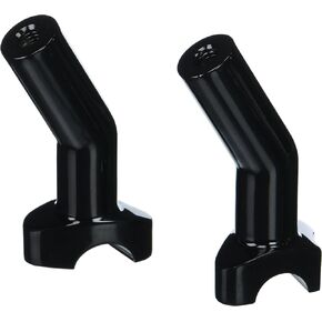 HardDrive H57-6075BF-4.5: Forged Handlebar Riser Pullback Black 4.5"