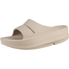 OOFOS OOmega OOahh Sandal, Black - Women’s Size 8