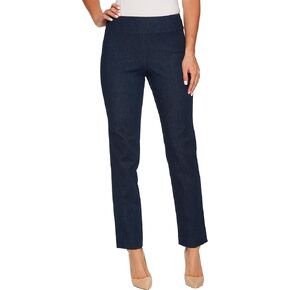 Krazy Larry Pull-On Denim Ankle Pants