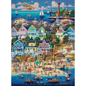 Buffalo Games - Dowdle - Outer Banks - 1000 Piece Jigsaw Puzzle for Adults Challenging Puzzle Perfect for Game Nights - Finished Puzzle Size is 26.75 x 19.75