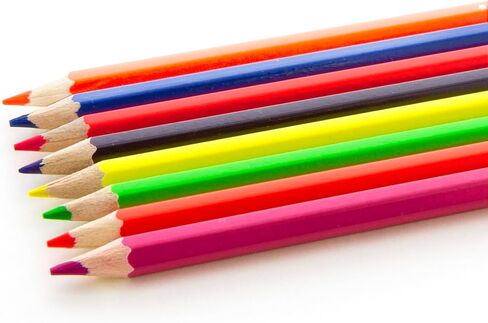 BAZIC 8 Neon Colored Pencils in Saudi Arabia