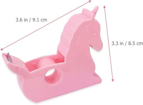 STOBOK 2pcs Tape Dispenser Cartoon Tape Holder Shape Rainbow Tape Cutter Washi Tape Dispensers Desktop Washi Paper Dispenser for Office Home School in Saudi Arabia