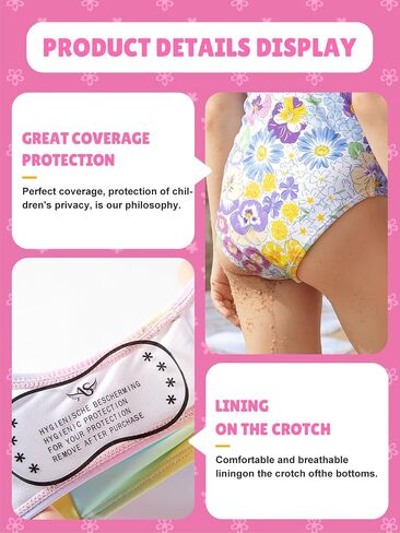 Angel season Girls Swimsuits Kids Bathing Suit One Piece Swimwear with UPF 50+ Cute in Saudi Arabia