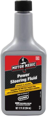Niteo Motor Medic M2714H/6-6PK Power Steering Fluid with Stop Leak & Conditioner for Honda and Acura - 12 oz, (Case of 6) in Saudi Arabia