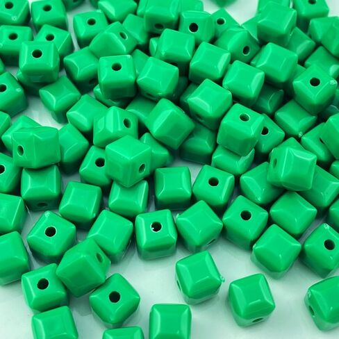 Jmassyang 120 Pieces 7mm Pastel Acrylic Cube Beads Candy Color Square Spacer Beads with Hole Pony Beads for DIY Crafts Jewelry Making Bracelets Necklaces Earrings Wind Chimes Suncatcher(Beige) in Kuwait
