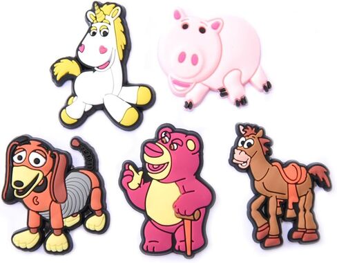 MACRCMS Cartoon Shoes Charms Decoration For Boy Girl Soft Pvc Alien Cars Princess Clogs Accessories For Shoe Decor Sandals Bracelets Holiday Birthday Party Gifts in Saudi Arabia