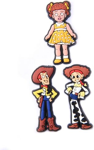 MACRCMS Cartoon Shoes Charms Decoration For Boy Girl Soft Pvc Alien Cars Princess Clogs Accessories For Shoe Decor Sandals Bracelets Holiday Birthday Party Gifts in Saudi Arabia