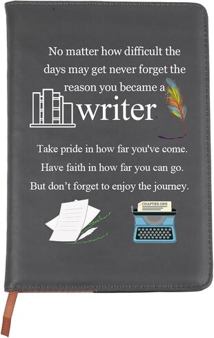 BNQL Writers Notebook Gifts for Authors Notebook Leather Writers Journal Writer Gifts for Poets Writing Journal Notebook (Writers Notebook) in Saudi Arabia