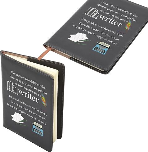 BNQL Writers Notebook Gifts for Authors Notebook Leather Writers Journal Writer Gifts for Poets Writing Journal Notebook (Writers Notebook) in Saudi Arabia