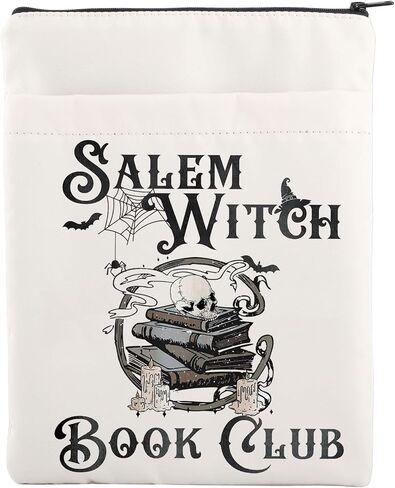 JNIAP Salem Witch Book Club كم كتاب الهالوين هدايا قارئ الكتب هدايا الموسم المخيف، غلاف الكتاب السحري، هدايا أمين مكتبة الهالوين (نوادي الساحرة سالم) in Saudi Arabia