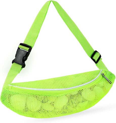 Shell Bag Mesh Beach Bag for Holding Shells Beach Toys Sand Toys Swimming Accessories for Boys and Girls 2 Piece (Pink&Green) in Saudi Arabia