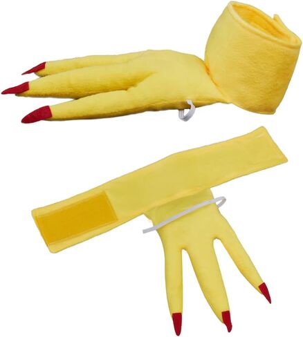 Rooster Chicken Costume Accessories Cosplay Adult Chicken Nose Mask Tail Headband Feet Shoes Suit Halloween Props Set in Saudi Arabia