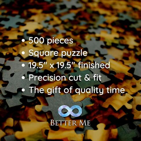 ألغاز خرخرة مكونة من 500 قطعة للبالغين - أحجية قطط لطيفة لمحبي القطط في العطلات للبالغين والمراهقين والعائلة، أحجية ممتعة لعائلة قطط الزنجبيل والتابي in Kuwait