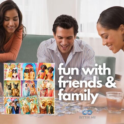 ألغاز خرخرة مكونة من 500 قطعة للبالغين - أحجية قطط لطيفة لمحبي القطط في العطلات للبالغين والمراهقين والعائلة، أحجية ممتعة لعائلة قطط الزنجبيل والتابي in Kuwait