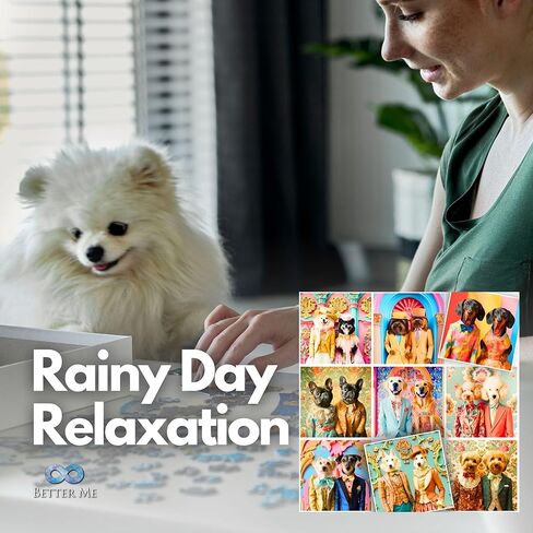 ألغاز خرخرة مكونة من 500 قطعة للبالغين - أحجية قطط لطيفة لمحبي القطط في العطلات للبالغين والمراهقين والعائلة، أحجية ممتعة لعائلة قطط الزنجبيل والتابي in Kuwait