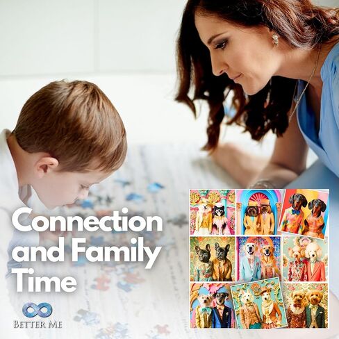 ألغاز خرخرة مكونة من 500 قطعة للبالغين - أحجية قطط لطيفة لمحبي القطط في العطلات للبالغين والمراهقين والعائلة، أحجية ممتعة لعائلة قطط الزنجبيل والتابي in Kuwait