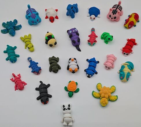 10 Pack Mystery Egg - 3D Printed Articulating Figurines - Unique and Fun Designs Mystery Egg in Saudi Arabia