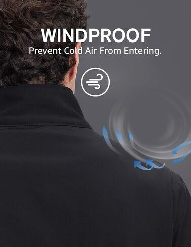 fit space Men's Athletic Insulated Jacket Lightweight Fleece Outerwear Windbreaker Running Cycling Hiking in Kuwait