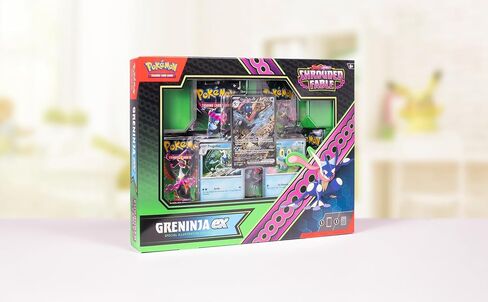 بوكيمون TCG: القرمزي والبنفسجي: مجموعة الرسوم التوضيحية الخاصة GRENINJA EX SPECIAL Illustration Collection in Saudi Arabia