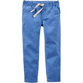 OshKosh B'gosh Girls' Drawstring Jeggings 31180614, Eclipse Blue, 4