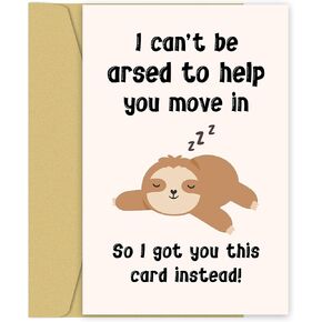 New Home Card, Congratulations On Your New Home Card, Happy First New Home Card, Housewarming Card, Moving Day Card, New House Card