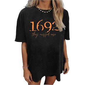 Halloween Oversized T Shirts for Women Girls Will Be Girls Tshirts Halloween Witch Graphic Shirts Halloween Tops Outfits