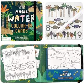 Floss & Rock 41P3647 Dino Water Pen and Cards